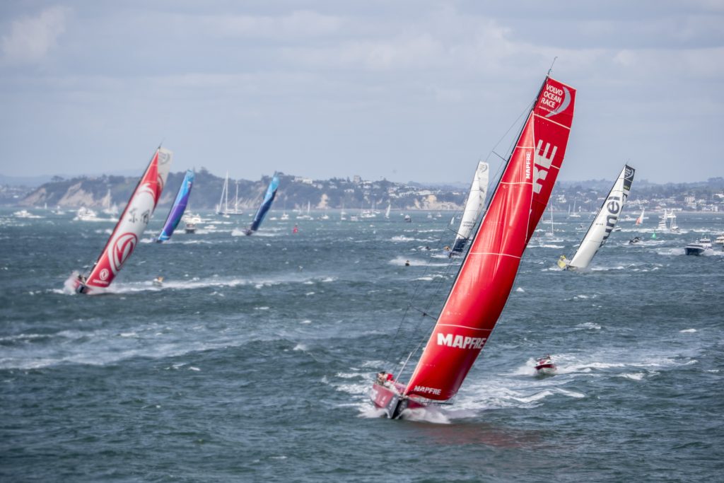 Salida de etapa 2018 en Auckland. © Ainhoa ​​Sánchez/Volvo AB